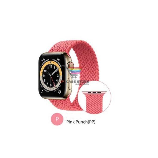 Coteetci Nylon braided Strap For Apple Watch 7/6/5/4/se 38/40mm/42/44mm - Image 6