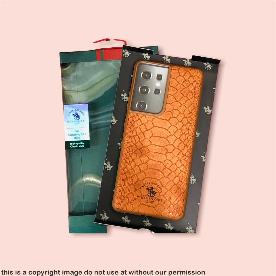 Santa Barbara Polo & Racquet Club ® Luxury Plaid Series Leather Case f –  Casetrend