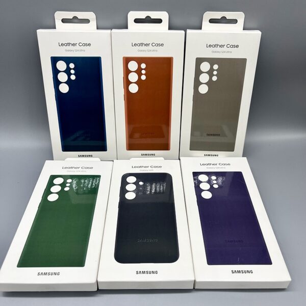 High Quality Leather Case For Samsung Galaxy S24 Ultra