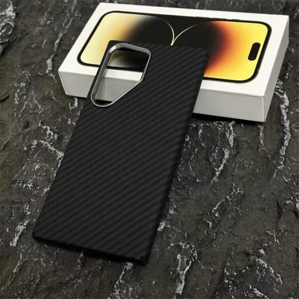 Luxury Carbon fiber Wireless Charging Magsafe case for Samsung Galaxy S24 Ultra