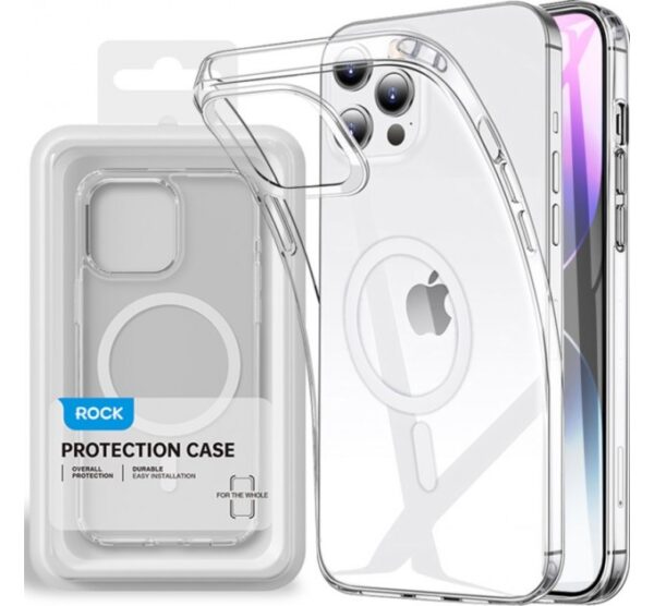 Rock Clear Magsafe Case For iPhone 16 Pro Max