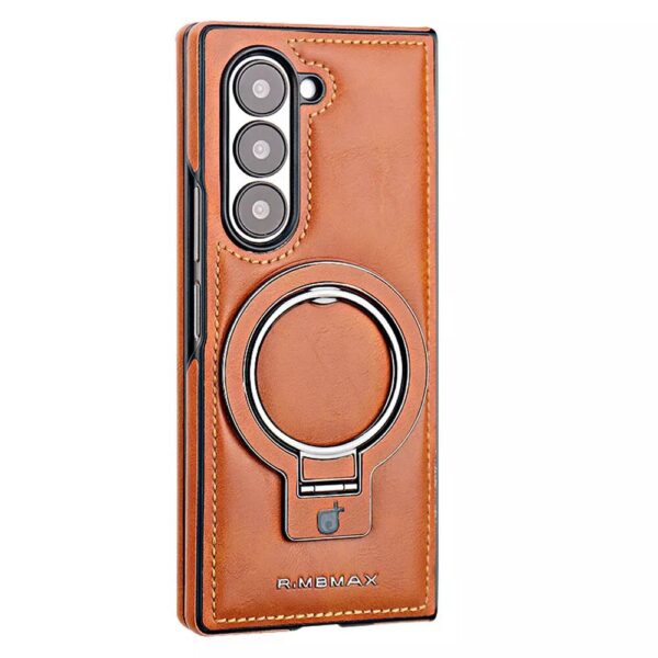 R.MBMAX Premium PU Leather MagSafe Stand Case 
For Samsung Galaxy Fold 6 | Fold 5 | Fold 4| Fold 3 - Image 3